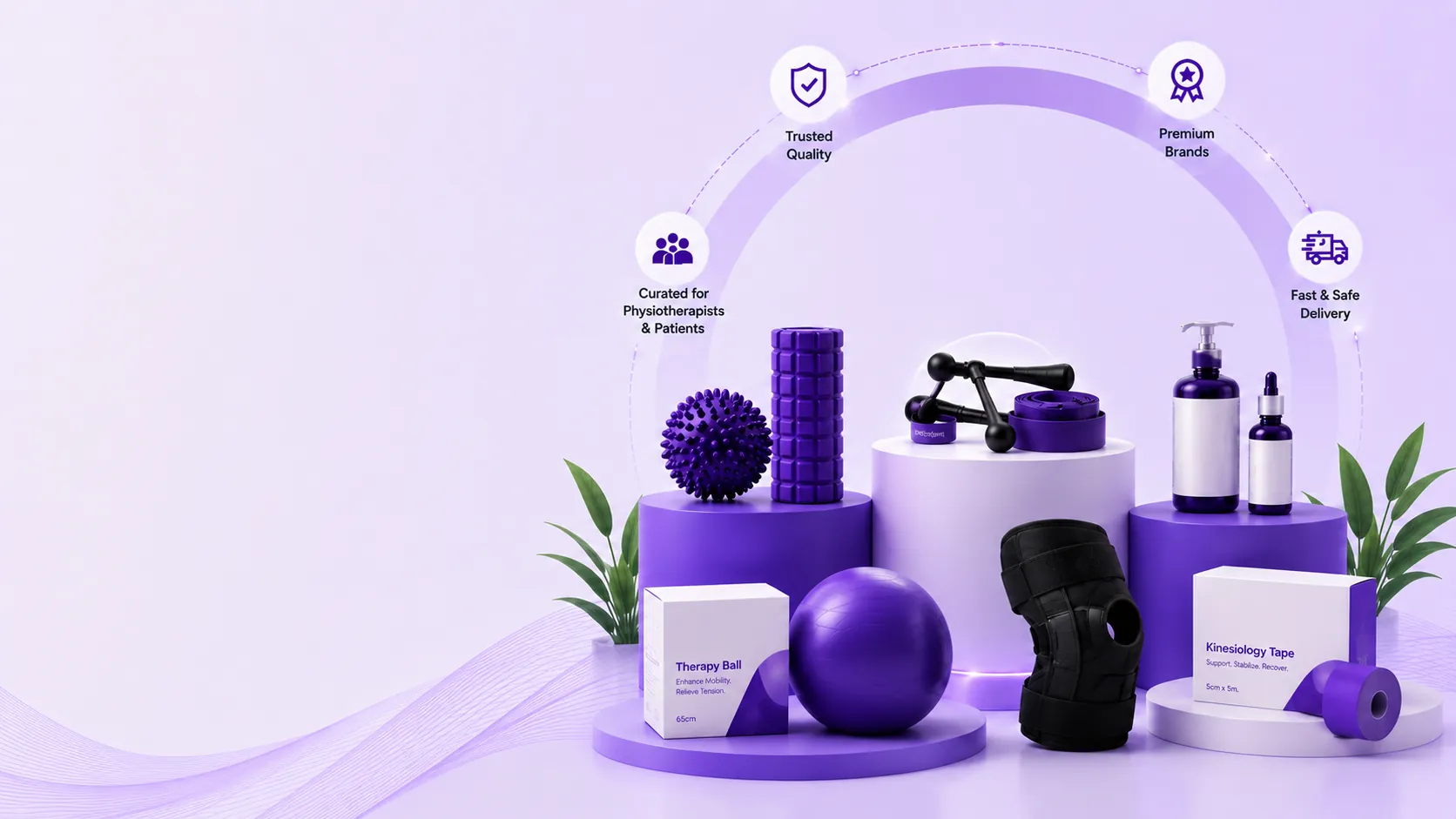 Premium physiotherapy products marketplace